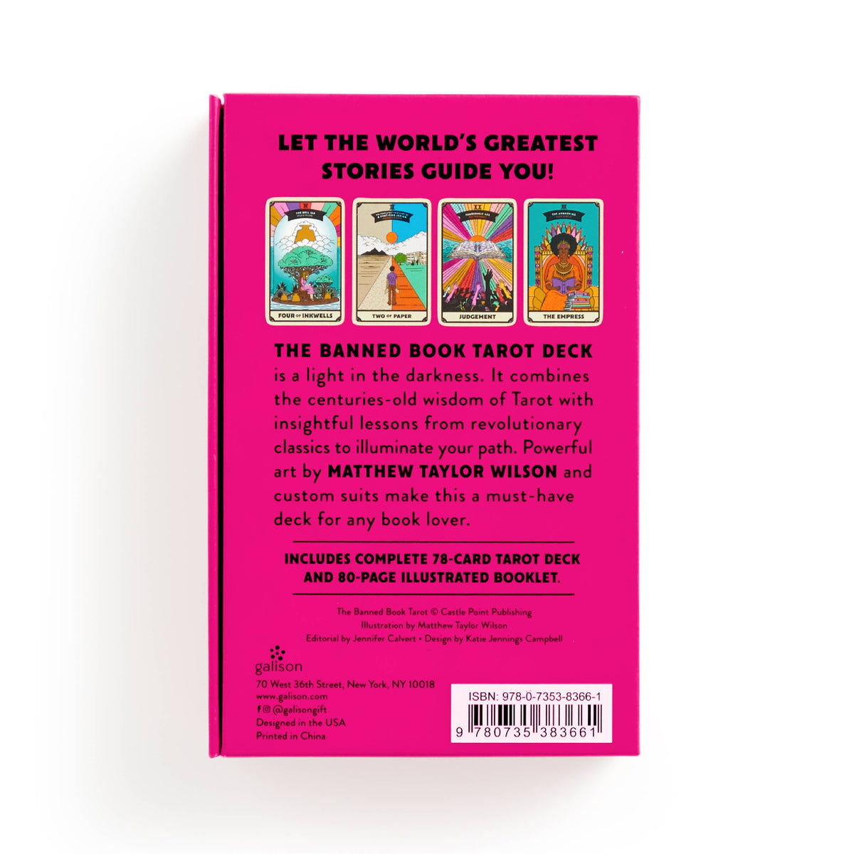 Banned Books Tarot Card Set