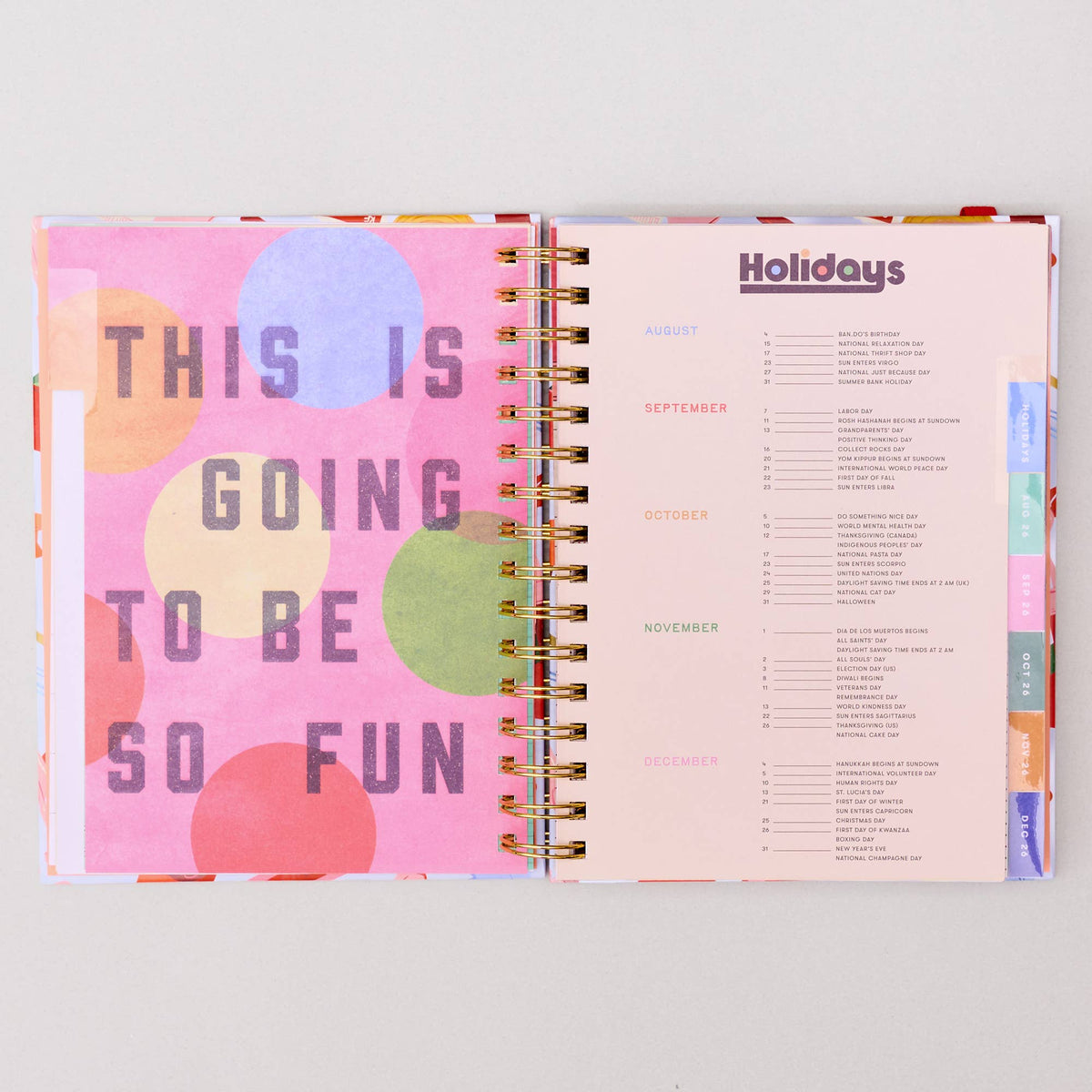 Medium 17-Month Academic Planner, Oil Paint Floral