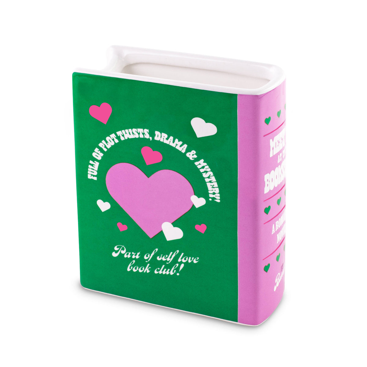 Book Vase, Meet Me At The Bookstore