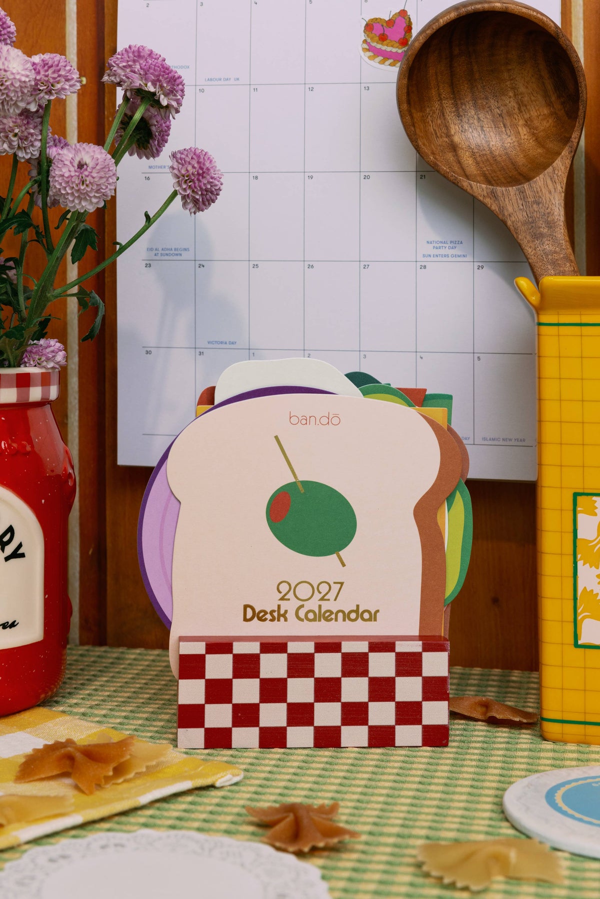 Desktop Calendar, Sandwich