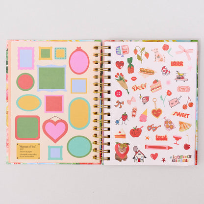 Medium 17-Month Academic Planner, Oil Paint Floral