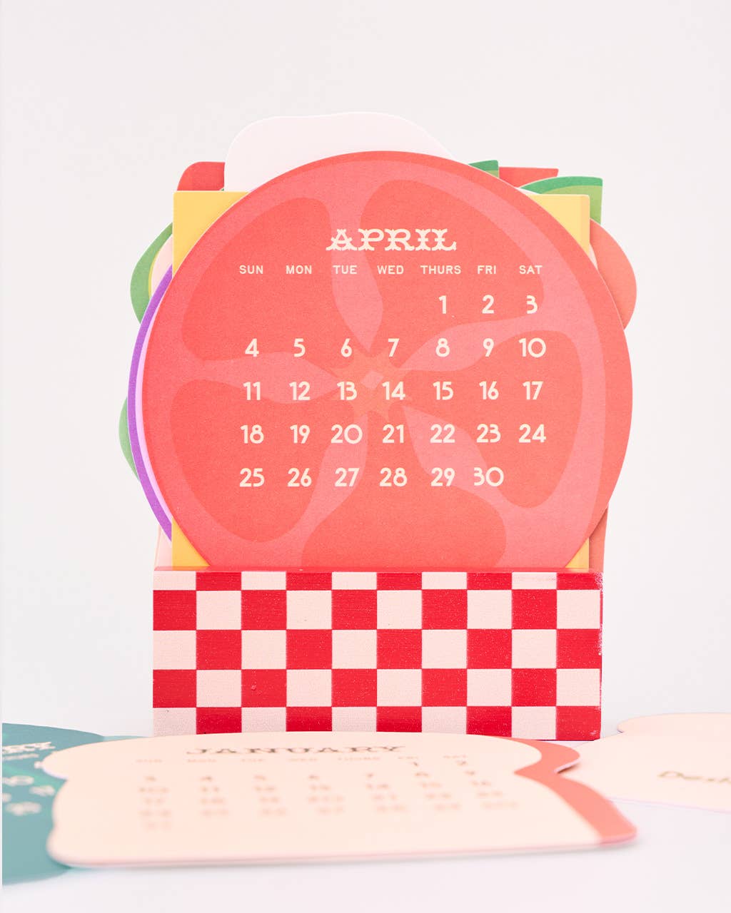 Desktop Calendar, Sandwich