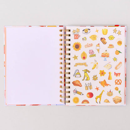 Medium 17-Month Academic Planner, Oil Paint Floral