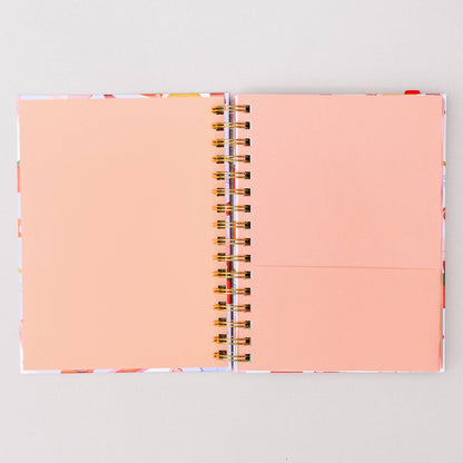 Medium 17-Month Academic Planner, Oil Paint Floral
