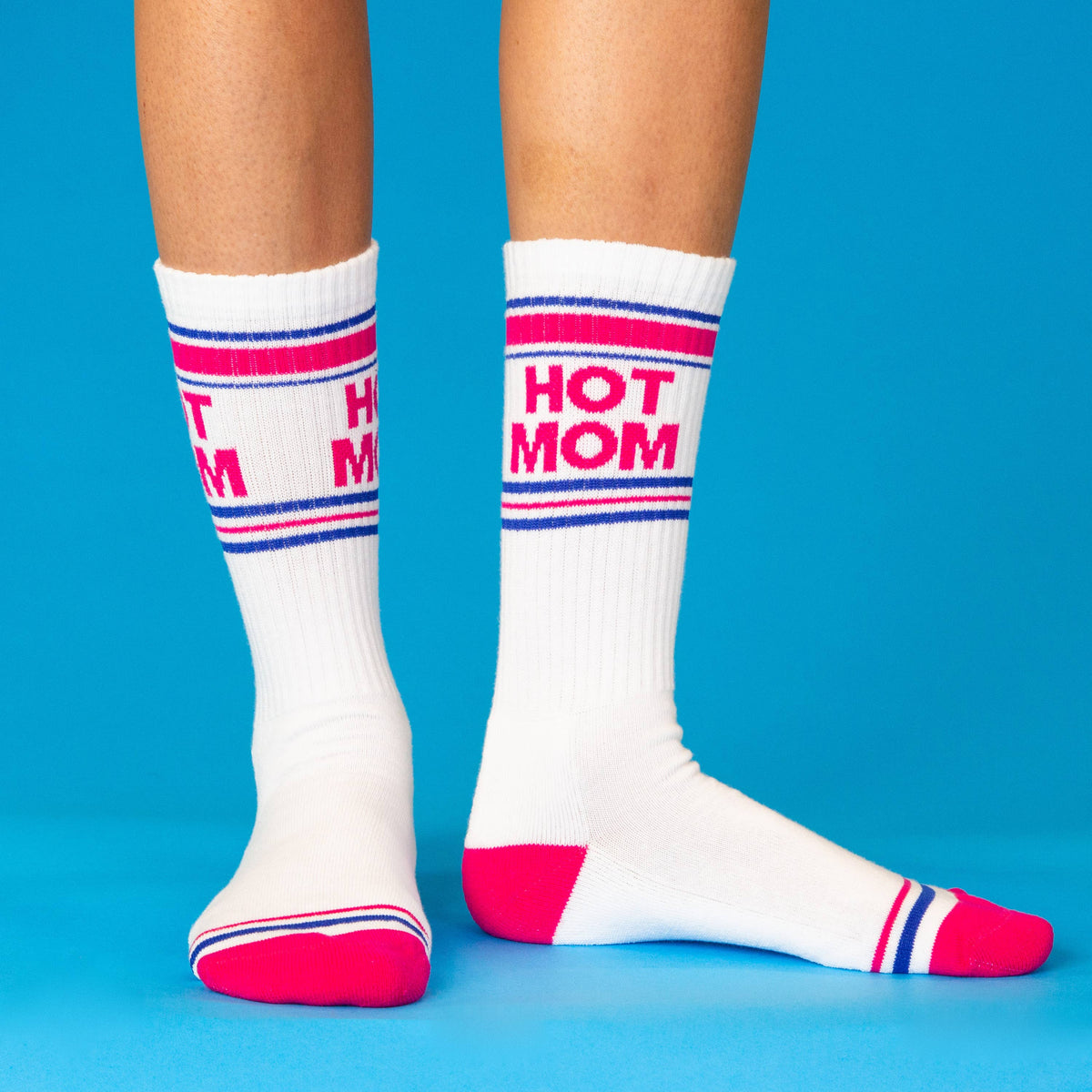 Hot Mom Gym Crew Socks